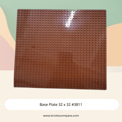Base Plate 32 x 32 #3811 - 192-Reddish Brown