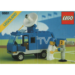 Lego 6661 Mobile TV Studio