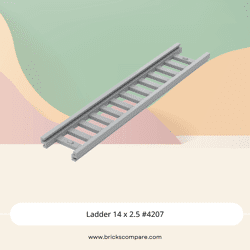 Ladder 14 x 2.5 #4207 - 194-Light Bluish Gray
