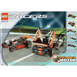 Lego 8473 Crazy Racing Cars: Nitrogen Acceleration Fleet