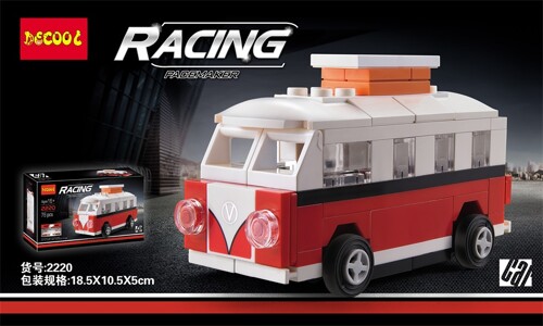 DECOOL / JiSi 2220 Return Car: Volkswagen T1
