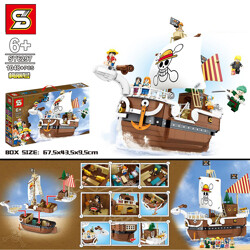 SY SY6297 One Piece: The Pirate Ship Meri