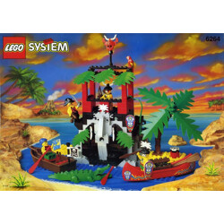 Lego 6264 Mysterious Island: Pirates: Treasure Island Treasures