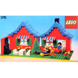 Lego 560 House with garden