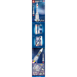 SEMBO 203307 Space Arts: Low-temperature Liquid Bundled Launch Vehicle
