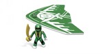 Mega Bloks 5620 Dinosaur Team: Green Warrior Glider