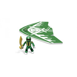 Mega Bloks 5620 Dinosaur Team: Green Warrior Glider