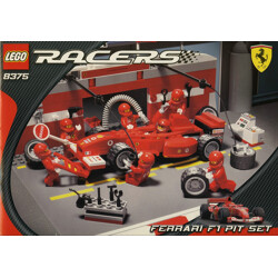 Lego 8375 Ferrari: Ferrari F1 service station