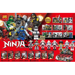 LELE 31130 Ninja 8 Bone Wars 8