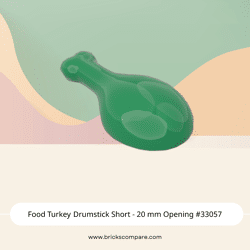 Food Turkey Drumstick Short - 20 mm Opening #33057 - 28-Green