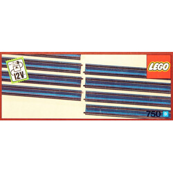 Lego 750 8 Straight 12V Conducting Rails