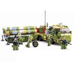 Sluban M38-B0758D Warwolf: S-400 missile launcher 5 combinations