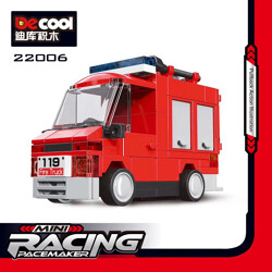 DECOOL / JiSi 22006 Return vehicle: Fire engine