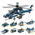 QMAN / ENLIGHTEN / KEEPPLEY 1801-2 Product change series: Storm gunship 8-in-1