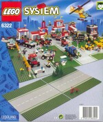 Lego 6322 Road bottom plate: straight road