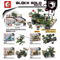 SY 11625 Black Gold Project: Ultimate Arms Car 4 Ensembles