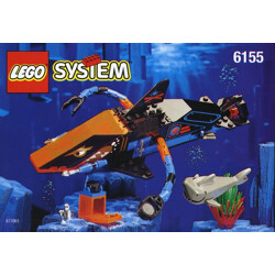 Lego 6155 Deep Sea Submarine: Sea Floor World: Deep Sea Submarine