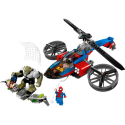 Lego 76016 Spider Helicopter Rescue
