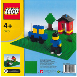 Lego 745 Dark green soleplate