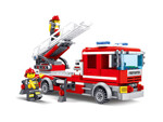 KAZI / GBL / BOZHI KY98205 Fire Police: Fire Ladder Car