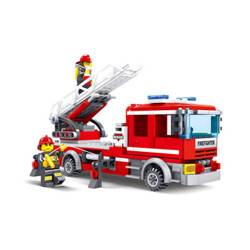 KAZI / GBL / BOZHI KY98205 Fire Police: Fire Ladder Car