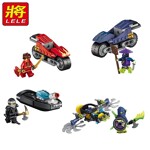 LELE 79160C Ninjago Chariot Series 4