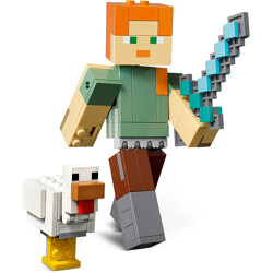Lego 21149 Minecraft: Lead characters Alex and The Chicken