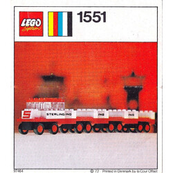Lego 1551 Sterling Baggage Train