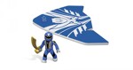 Mega Bloks 5619 Dinosaur Team: Blue Warrior Glider