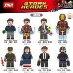 XINH 1319 8 minifigures: Super Heroes