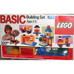 Lego 320 Basic Building Set, 3 plus