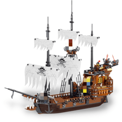 ZHEGAO 982002 Pirate Ship Wanderer