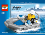 Lego 30011 Police: Police boat