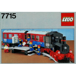 Lego 7715 Trains: Propulsion Passenger Steam Trains