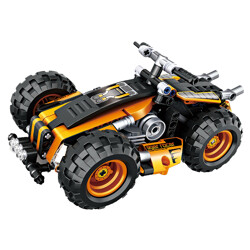 DECOOL / JiSi 3801 Science and technology building blocks: off-road motorcycles