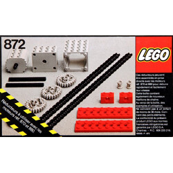 Lego 872 Two Gear Blocks