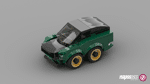 DECOOL / JiSi 26002 Egg Car: Green Python Samurai Ford Mustang