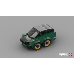 DECOOL / JiSi 26002 Egg Car: Green Python Samurai Ford Mustang