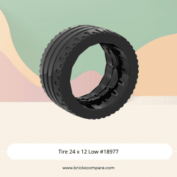 Tire 24 x 12 Low #18977 - 26-Black