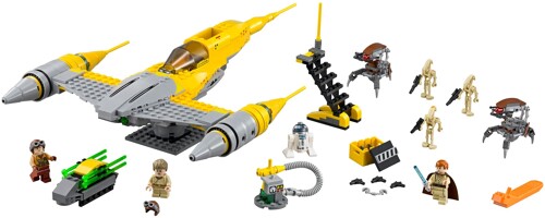 Lego 75092 Naboo Star fighter