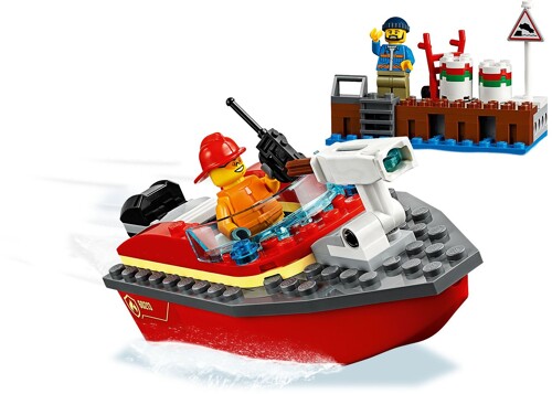 LEPIN 02130 Fire: Pier Fire Rescue