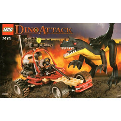 Lego 7474 Dinosaur Attack: Urban Revenge and the Dragon