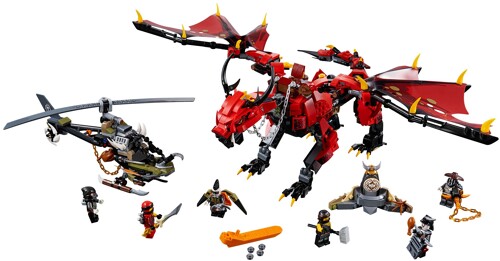 LERI / BELA 10938 Dragon Hunt: Flames Spy Dragon