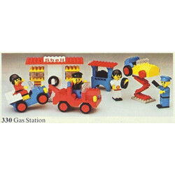 Lego 330 Gas station