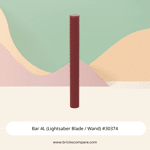 Bar 4L (Lightsaber Blade / Wand) #30374  - 154-Dark Red