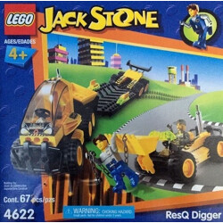 Lego 4622 JACK STONE: RESQ DIGGER
