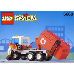Lego 6668 Public maintenance: recycling vehicles