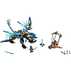 Lego 70602 The Thunder flying dragon of the dark dragon king Jie