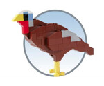 Lego PARAMUS Wild turkey