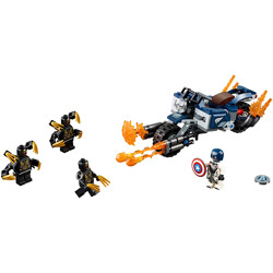 Lego 76123 Captain America fights Outrider